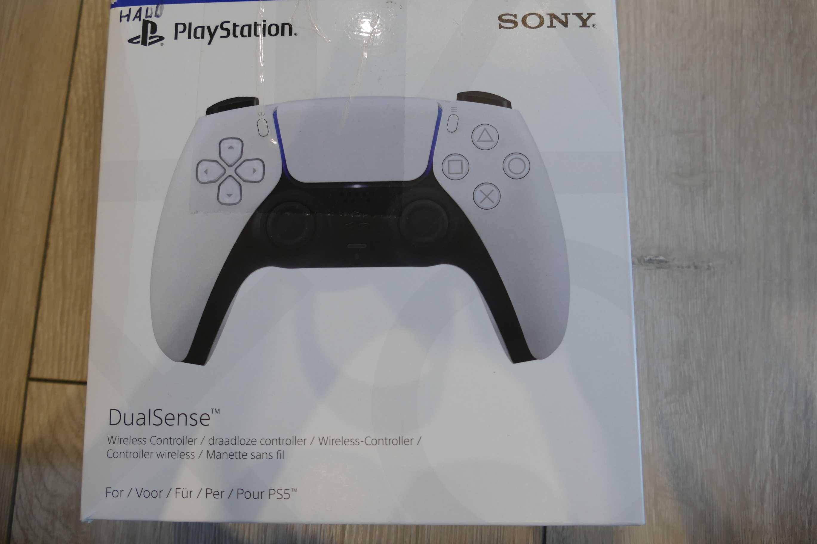 SONY PS5 DUALSENSE 5 efekt Halla Pad Biały