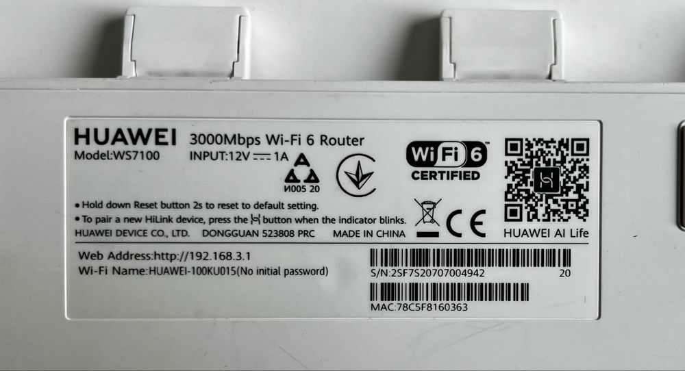 Router WiFi 6 Plus Huawei AX3 szybki i stabilny