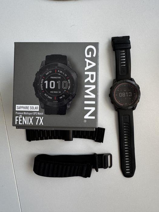 Garmin Fenix 7X Sapphire Solar