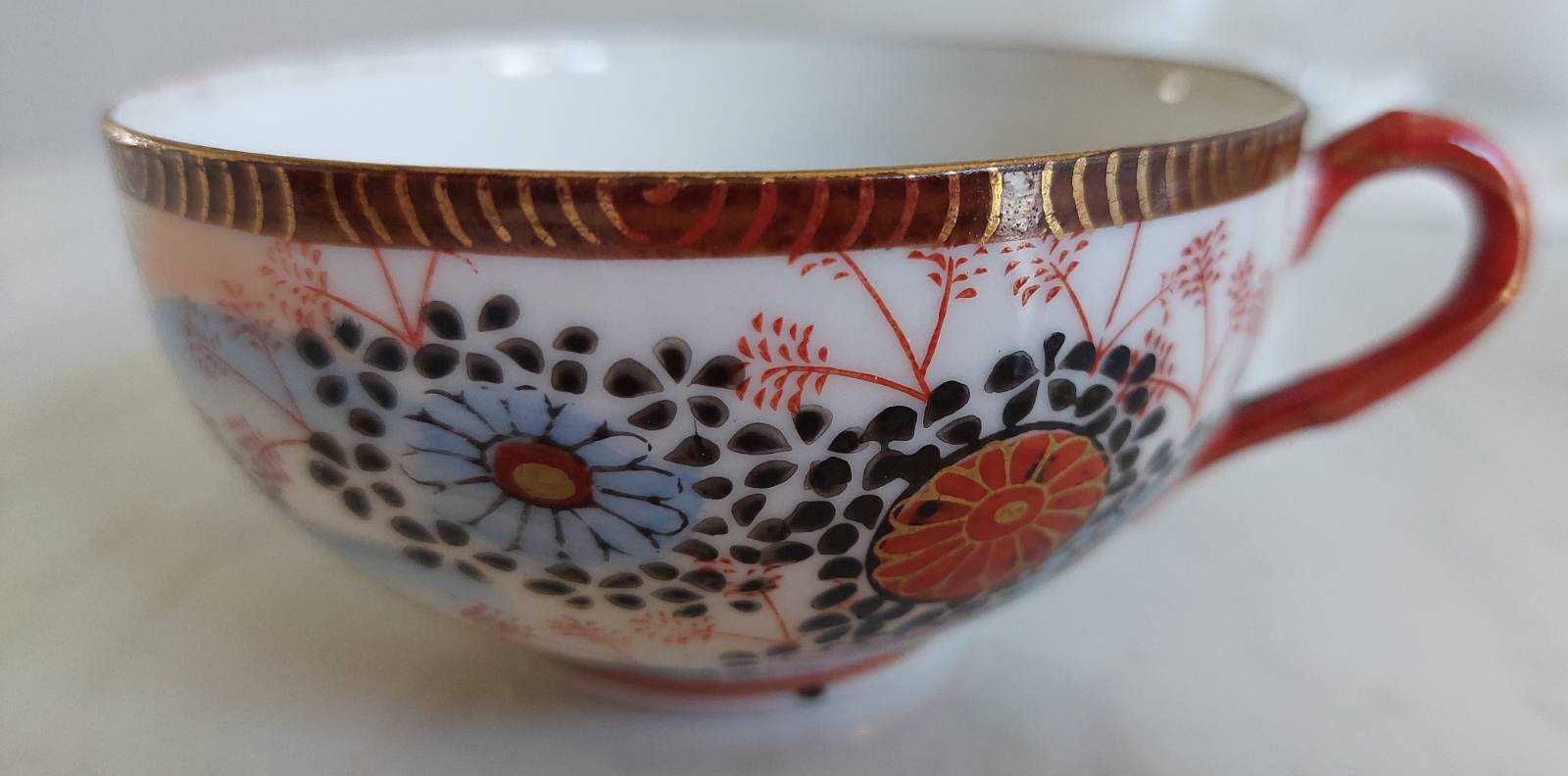 Japoński zestaw porcelanowy