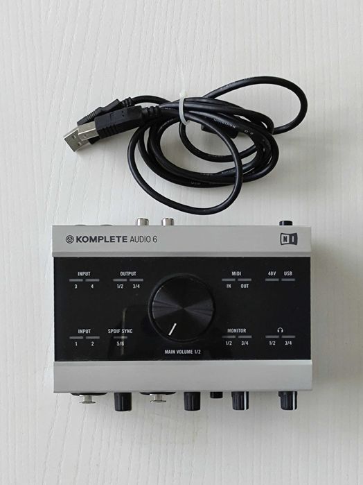 Komplete Audio 6 MK1 – Native Instruments – звукова карта