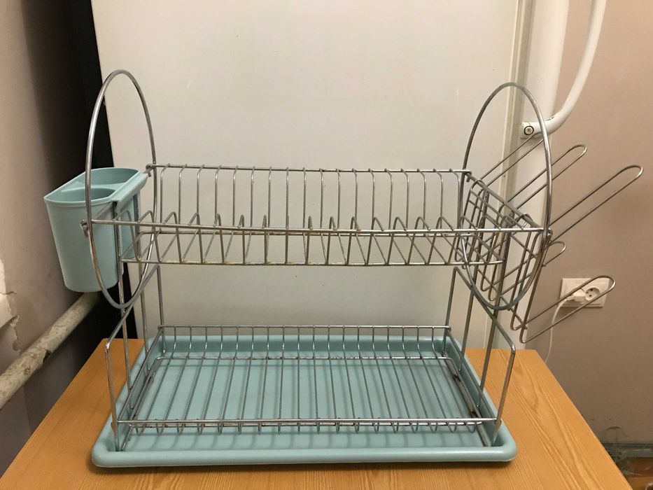 Сушарка для посуду настільна 2-рівнева MK-D2201 Maxmark