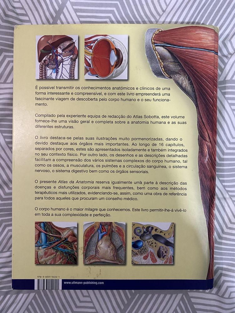 Livro atlas da anatomia