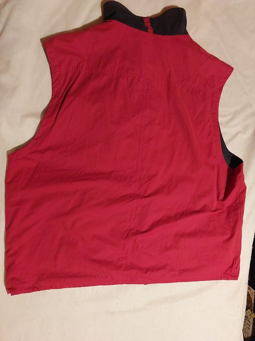 Жилет мужской летний на молнии и заклёпках. Большой размер.