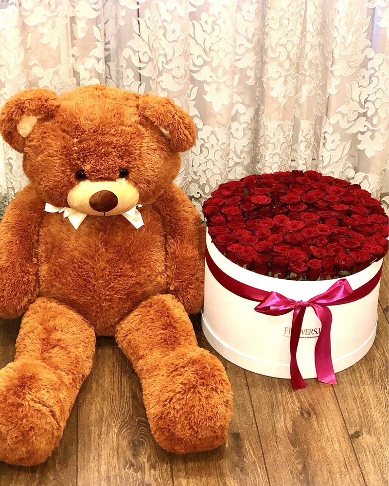 Подарунок дівчині - медведик 110 см 500 грн