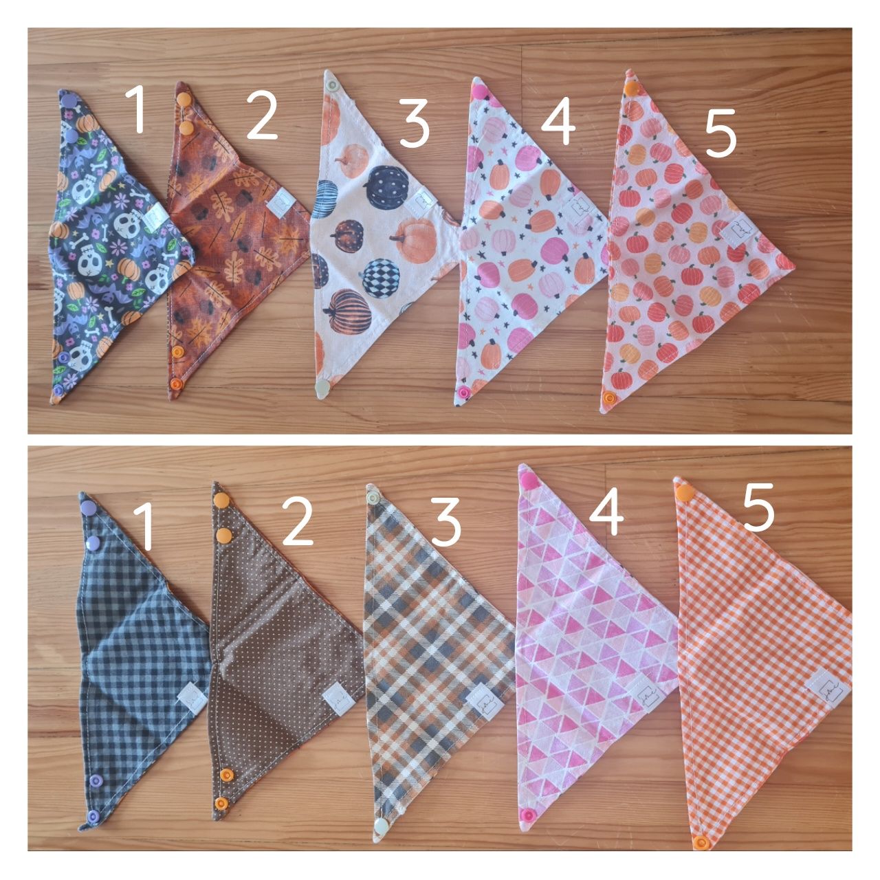 Bandanas para cão ou gato pequeno