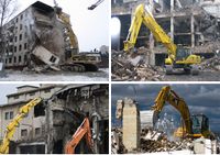 Демонтаж знесення будівель заводів демонтажні роботи будь якої склад