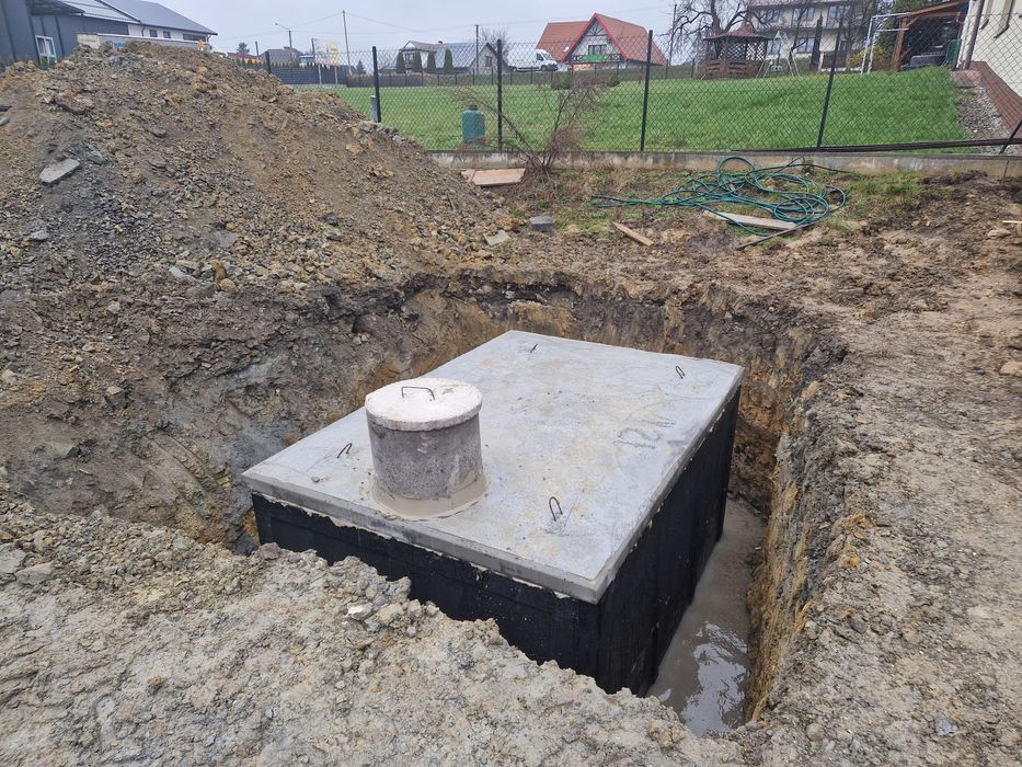 Szambo Szamba betonowe 2,3,4,5,6,7m3 Zbiorniki betonowe na deszczówkę