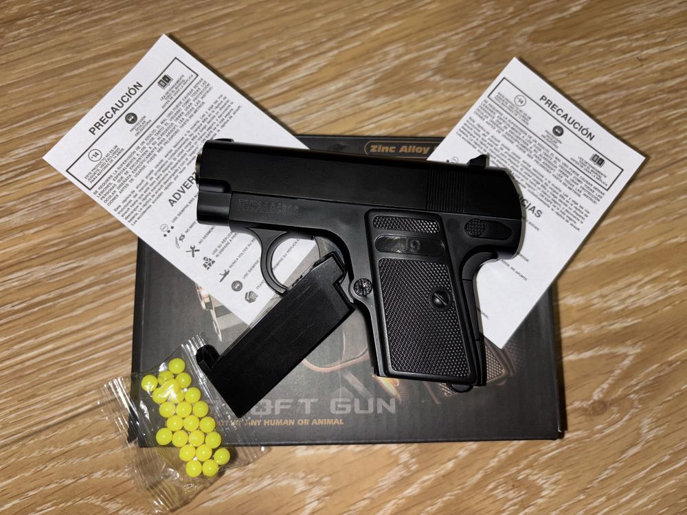 Pistola Airsoft Vigor G9 Full Metal – 6mm, 200 FPS