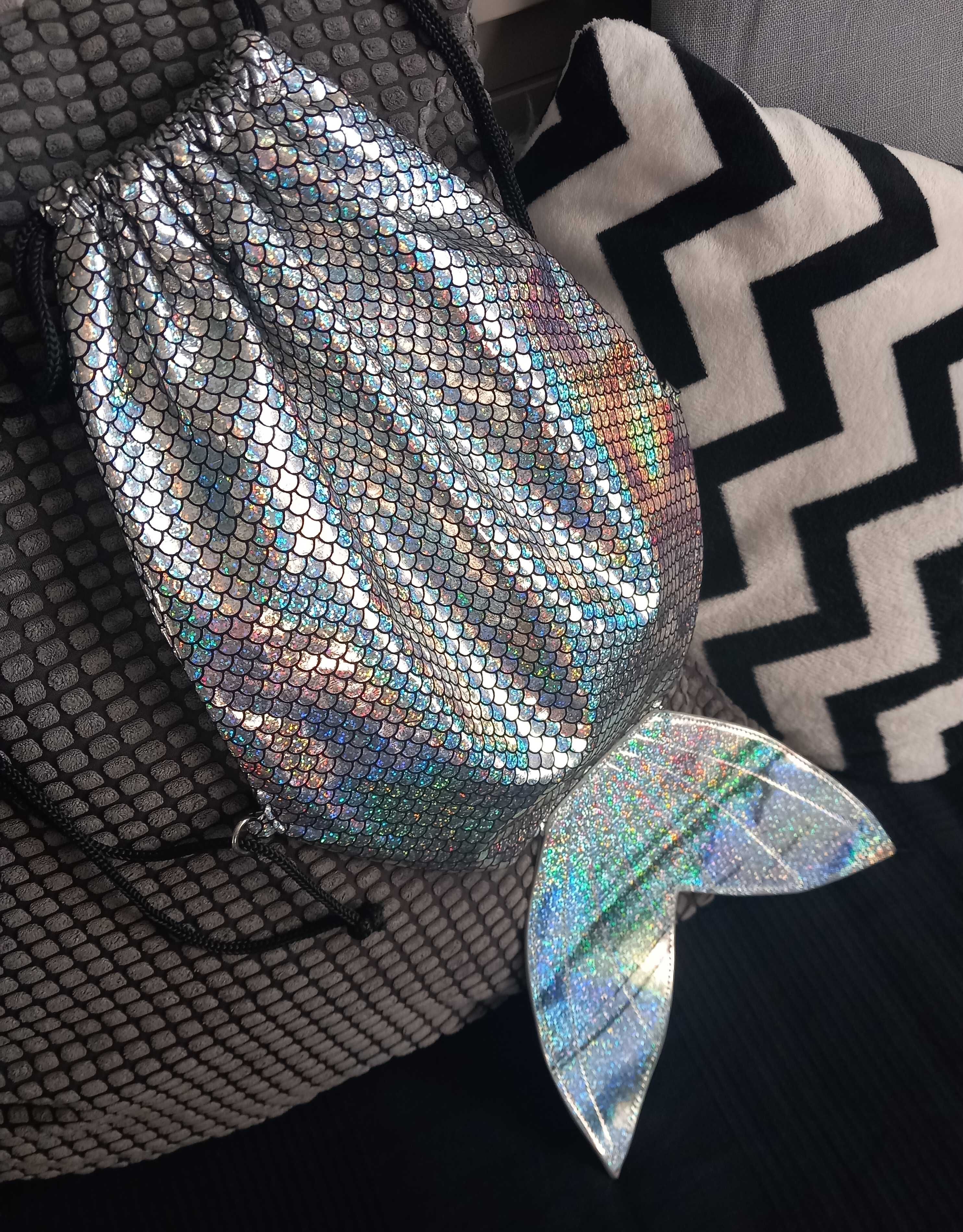 Plecak mermaid - syrenka w stylu holo Sinsay