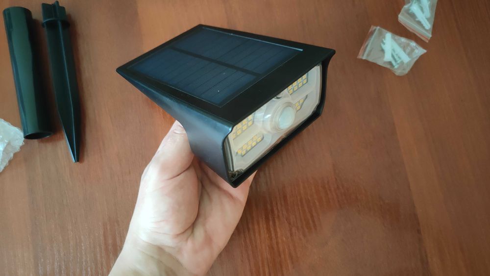 Ліхтар/Фонарь на сонячній панелі (датчик руху) Solar light