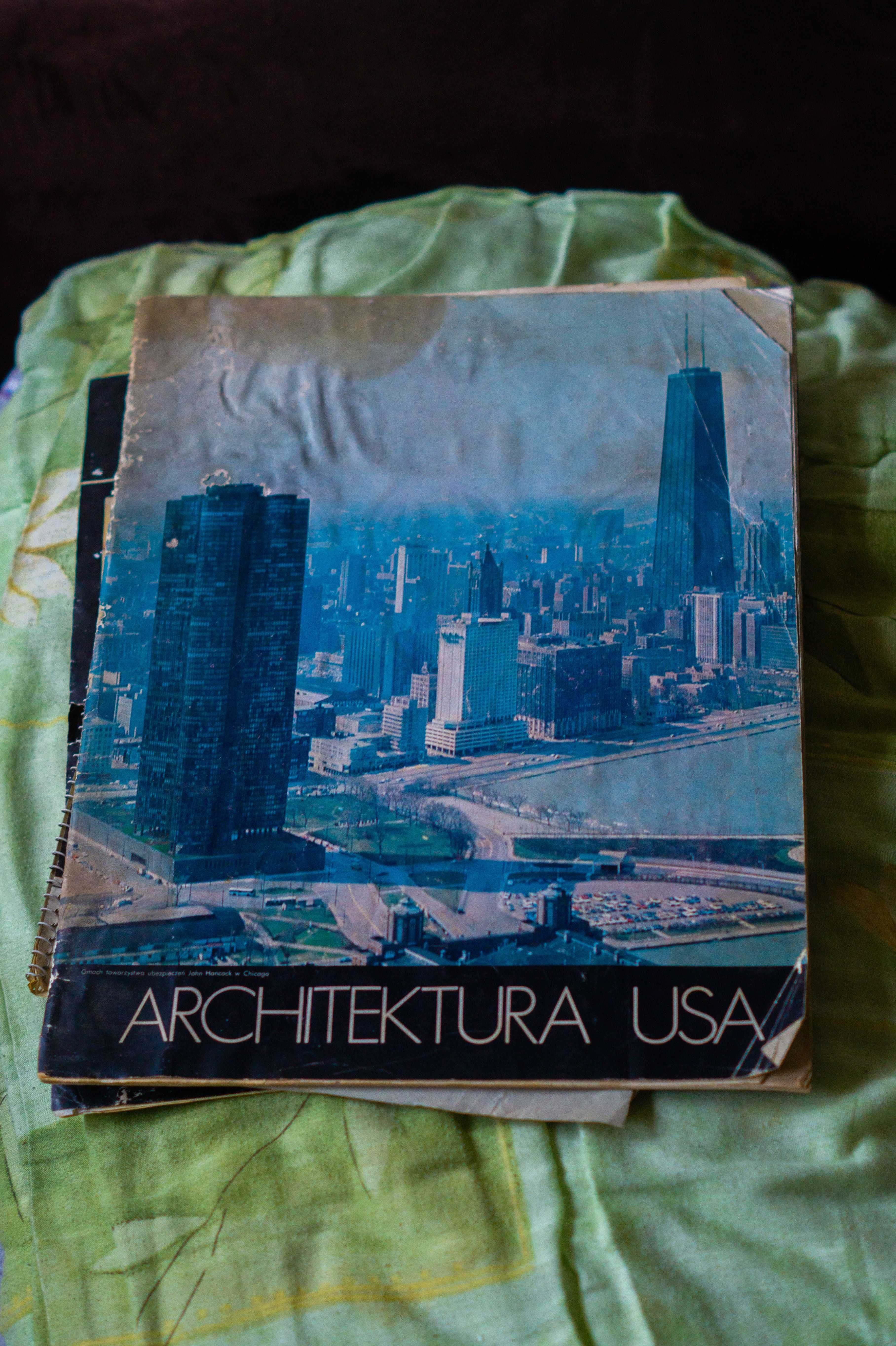 Ilustrowany prospekt Architektura USA lata 70