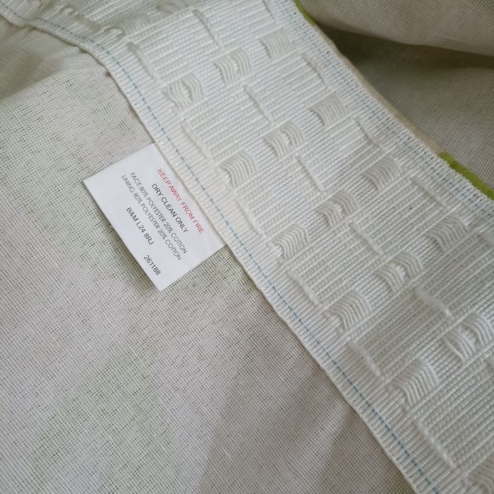 Комплект з двох штор