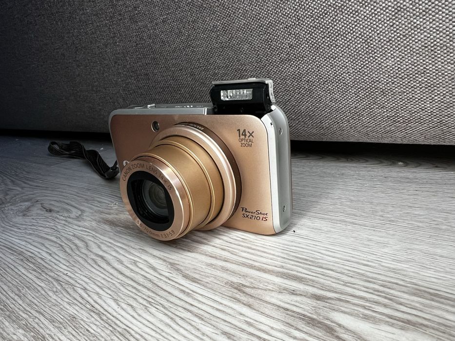Цифровой фотоаппарат canon powershot sx210is