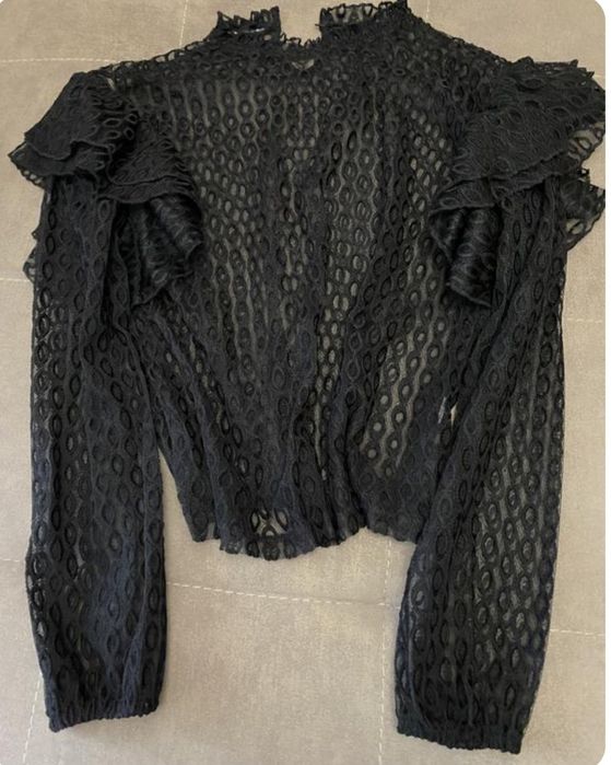 Вишукана прозора гіпюрова кофтинка