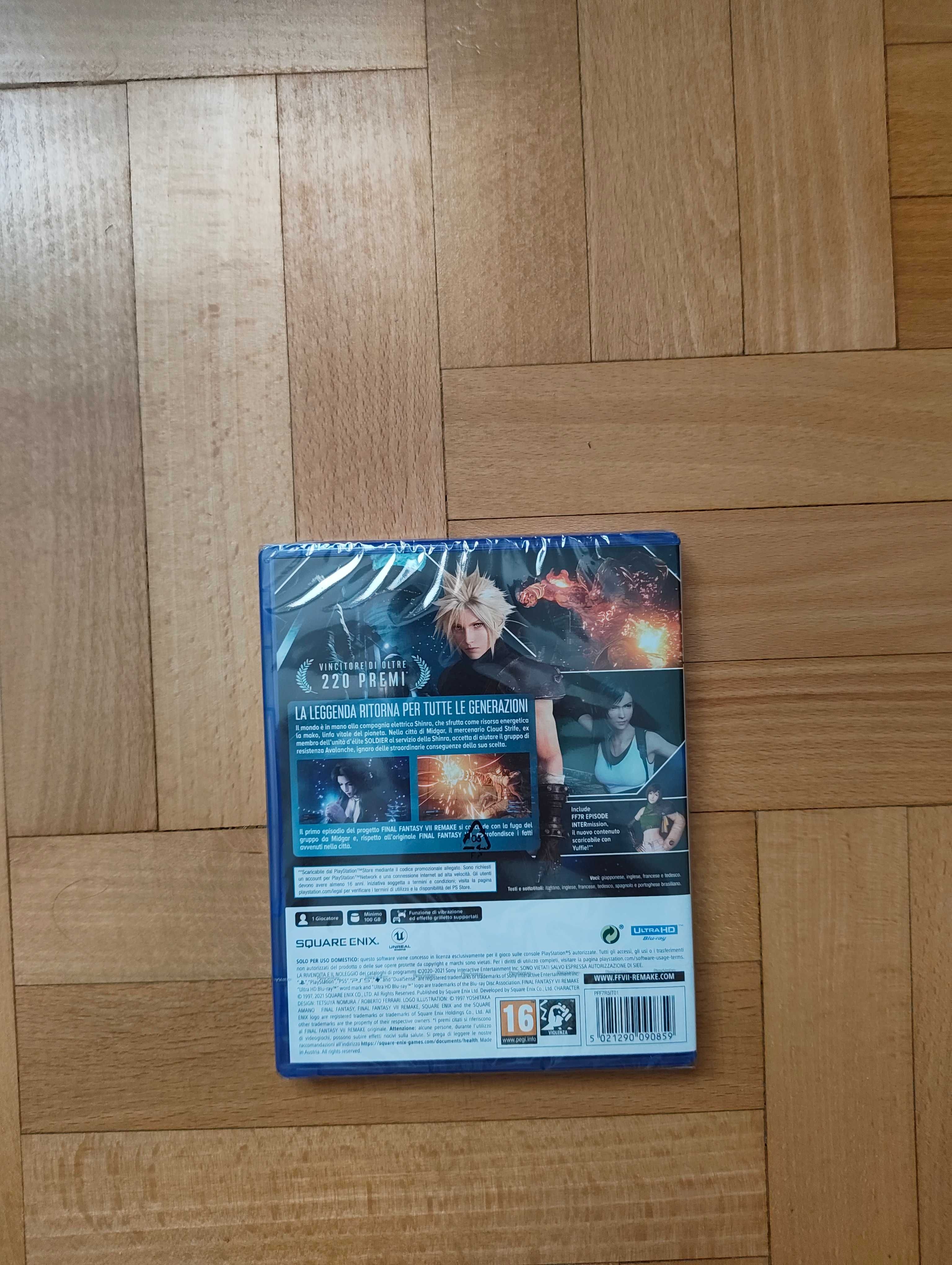 Finał Fantasy 7 VII Remake Intergrade PS5