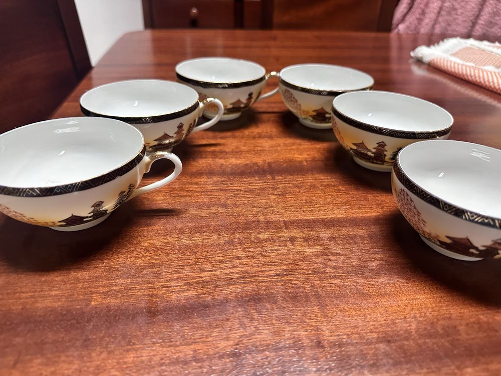 Conjunto de chá do Japao