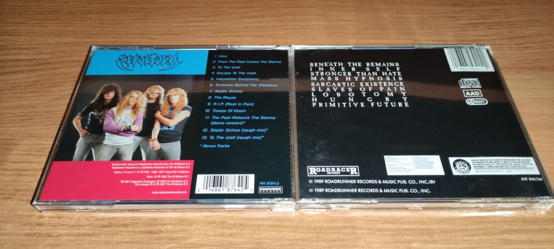 Dwie płyty Sepultura