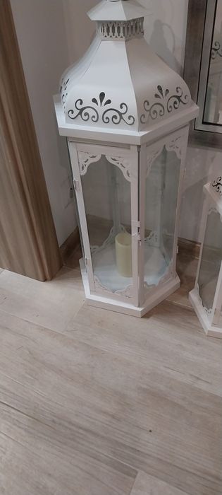 Lampiony dekoracyjne 3 sztuki