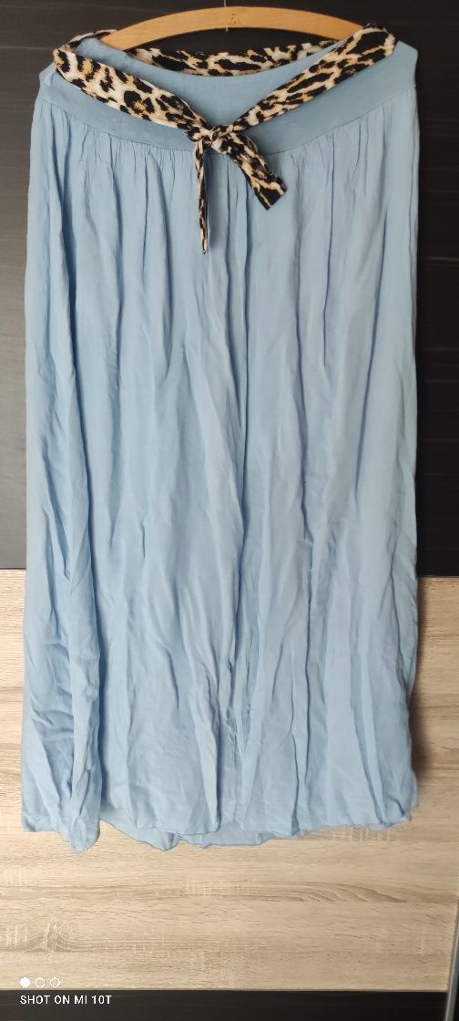 Spódnica długa niebieska nowa M/L