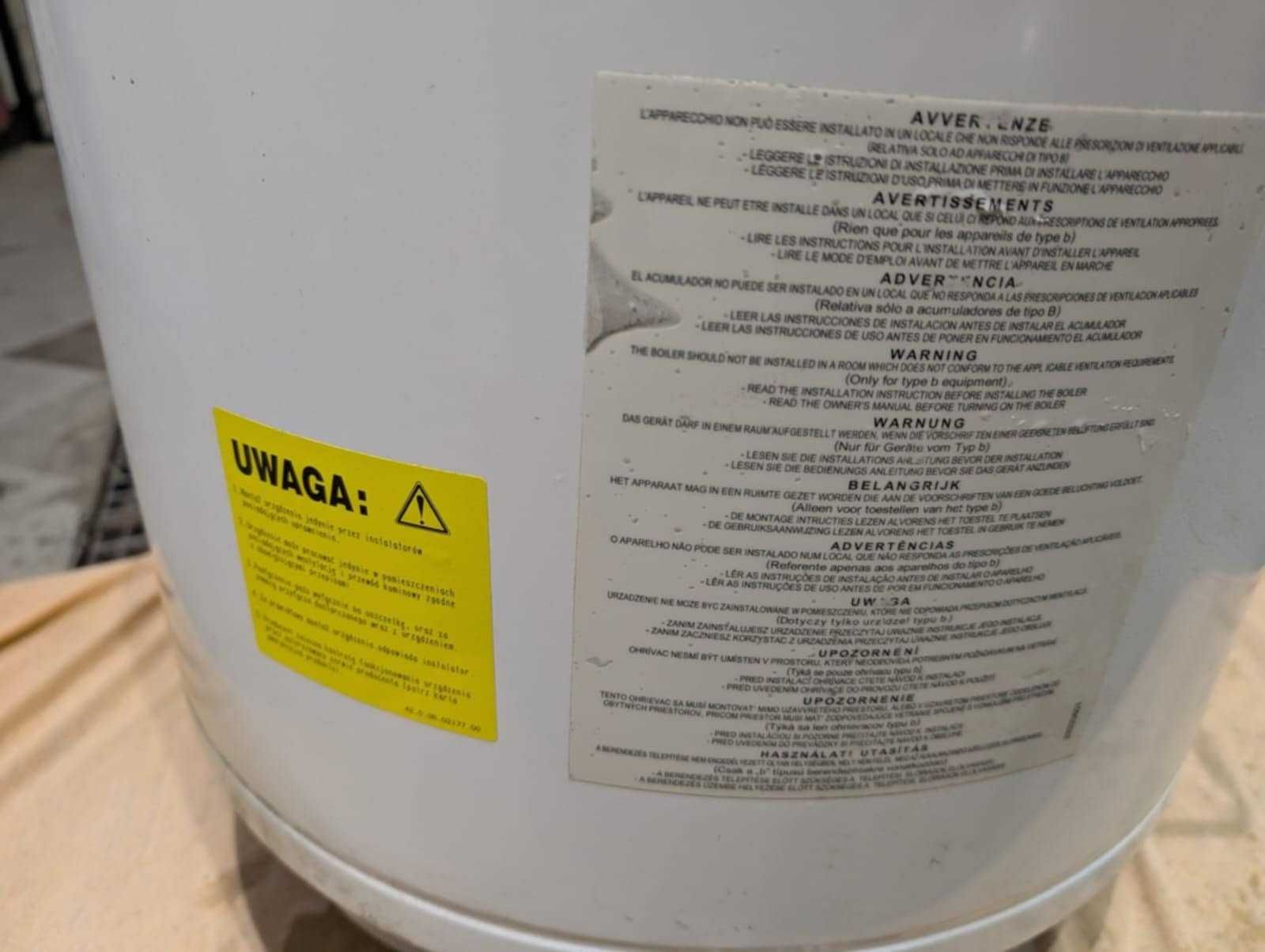 Podgrzewacz gazowy/bojler Ariston S/SGA X 80 EE - 5 kW/4,3 kW - (75 L)