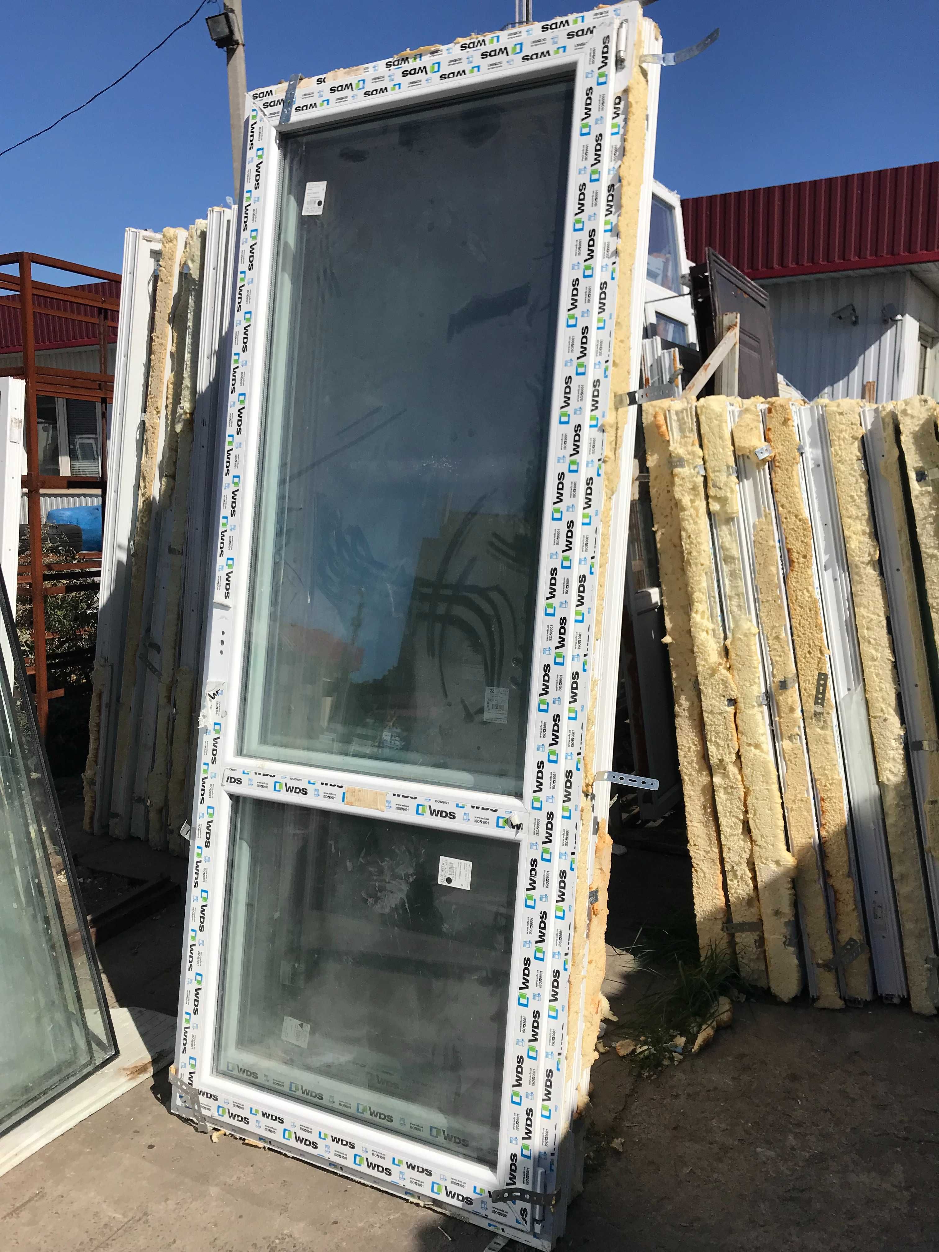 Новые WDS металлопластиковые двери 25 штук 2250*920 3стекла 7камерные