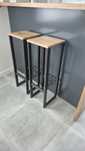 Hoker loft industrialny metalowych drewno