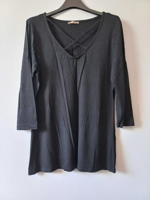 Czarna bluzka 3/4 Orsay