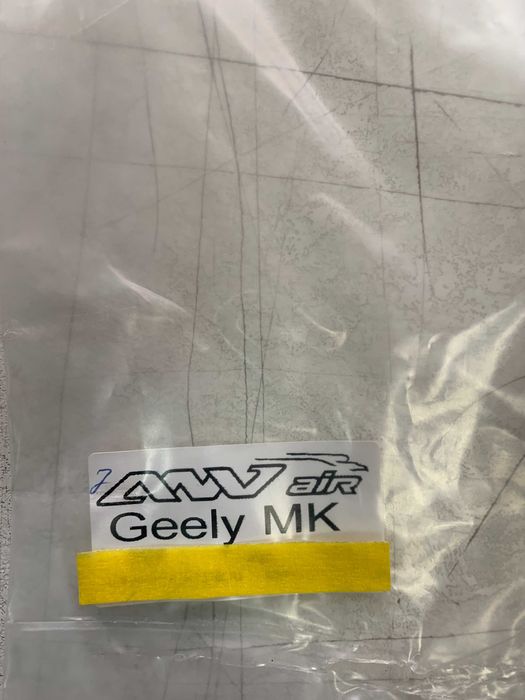 Вітровики, дефлектори вікон Geely MK с 2006 г. / Geely GC6 c 2014