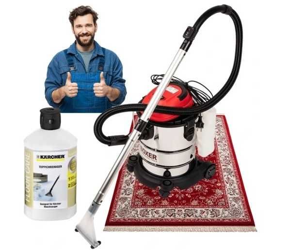 Odkurzacz Na Sucho I Mokro Odkurzacz Piorący + Płyn Do Prania Karcher