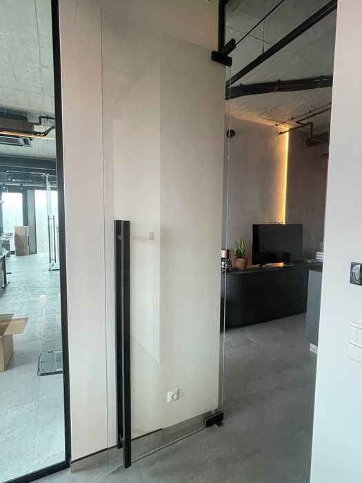 Drzwi szklane – 310×90 cm lub 270×90 cm –  stan idealny