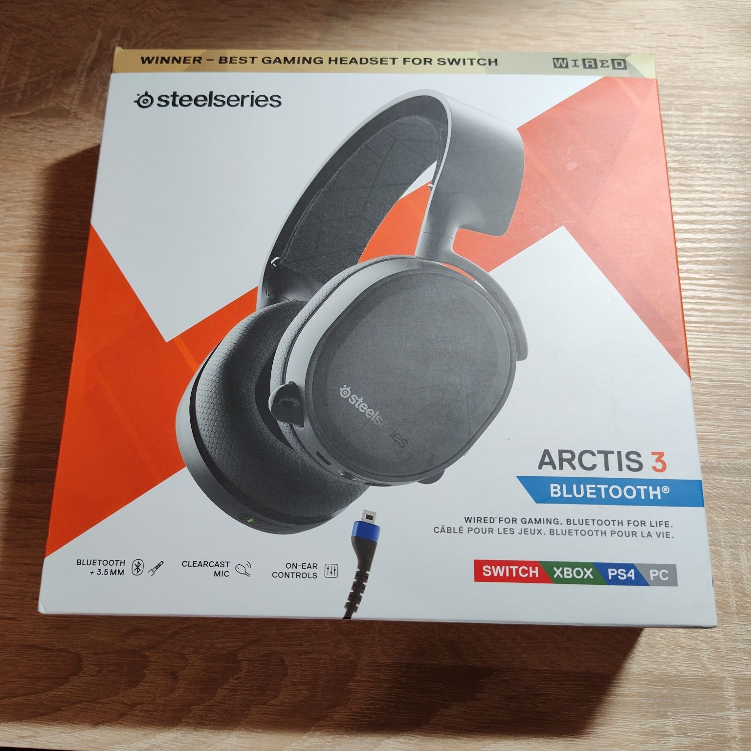 Słuchawki bezprzewodowe Steelseries Arctis 3 Bluetooth