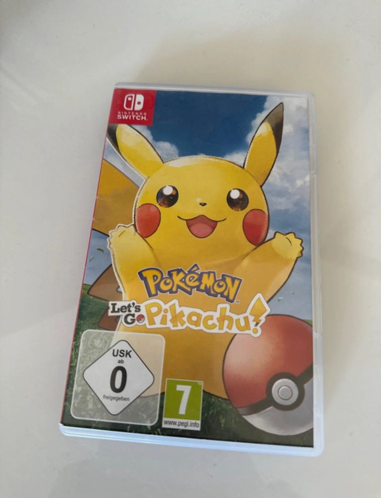 Jogo Pokemon Let’s go Pikachu Nintendo Switch