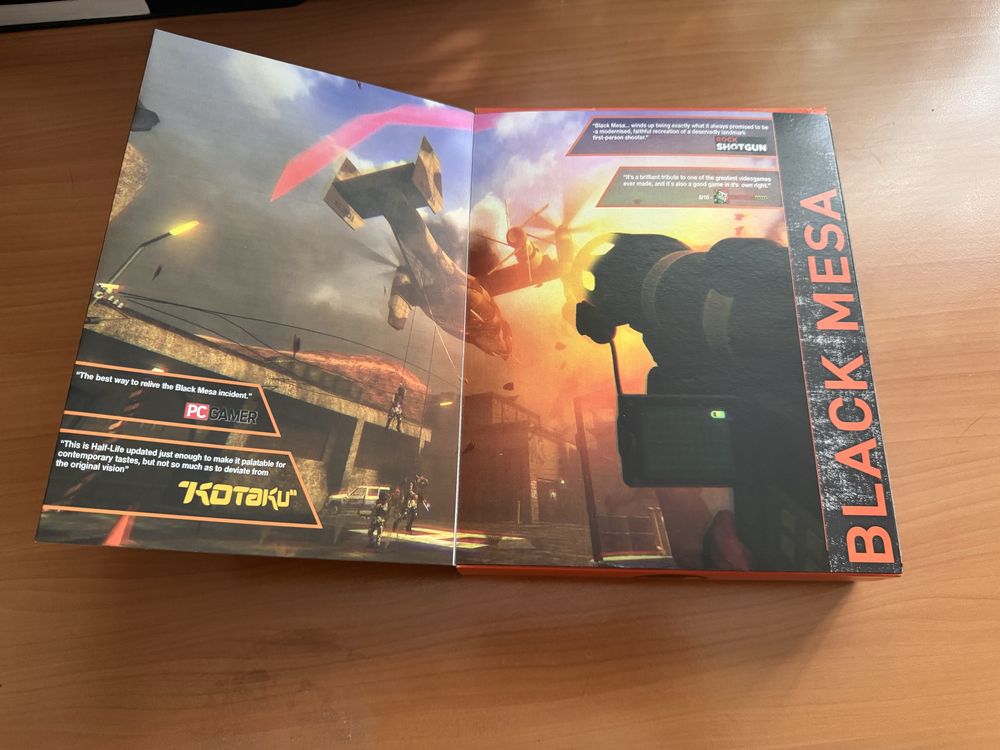 Black mesa pudełko big box half life