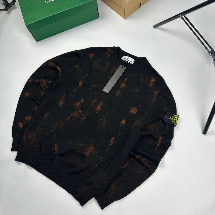 Джемпер светр  Stone Island XS,S,M,L,XL тай дай off dye