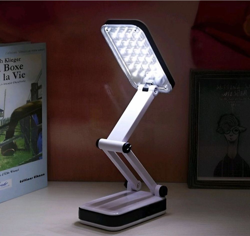 Настольная светодиодная LED лампа ZK-666 Аккумуляторная лампа