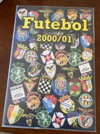 Caderneta Cromos-Futebol-2000-01-(Editora Pirata)-Completa Nova