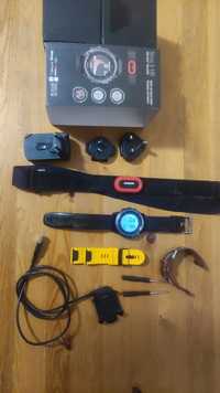 Garmin Fenix 3 HR Sapphire Smartwatch + tętno HRM4 + paski, komplet