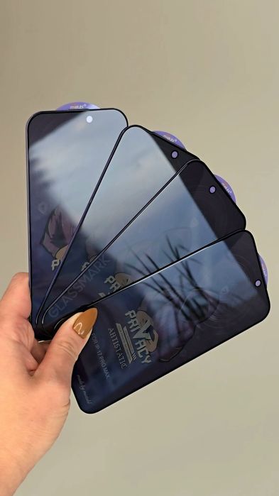 Скло антишпигун iPhone 17 Pro Max 17Air 17 приватное защитное стекло