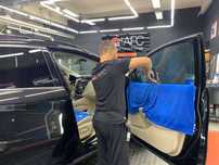 Тонирование, бронирование авто стекол пленками USA, -30%, атермальная