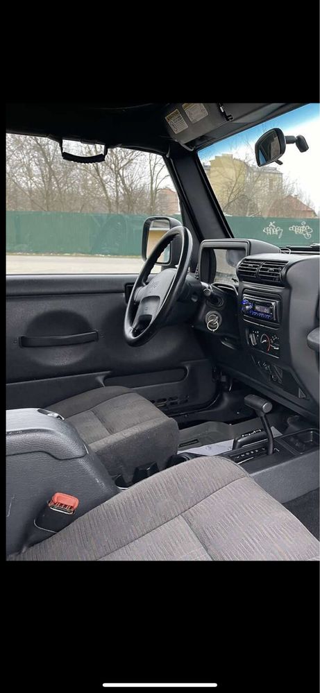 Jeep Wrangler tj 2004 4.0 Toп!!