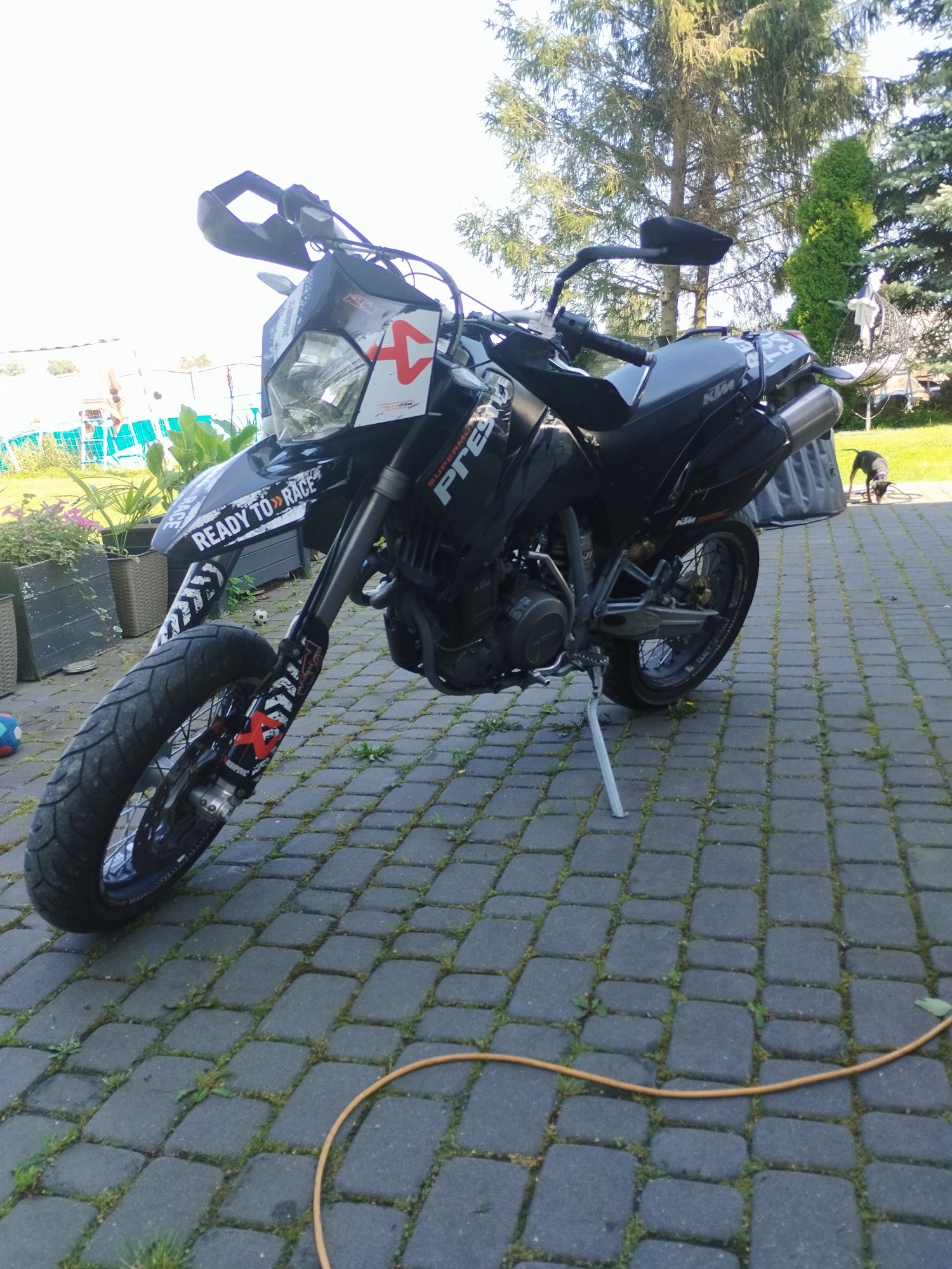 KTM 640 supermoto rok 2003 zarejstrowany lub zamienie