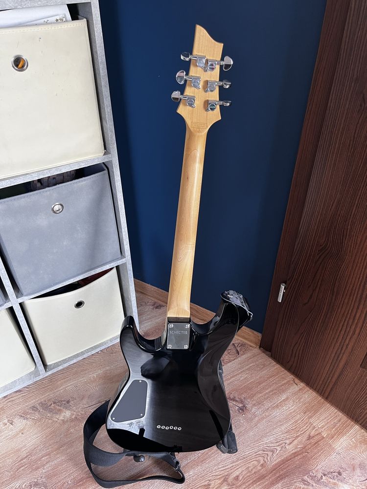 gitara elektryczna schecter omen 6 + piecyk