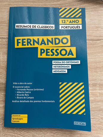 Livro de resumos- Fernando Pessoa