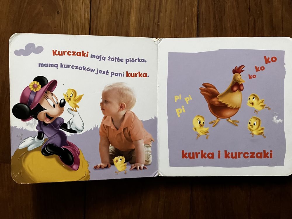 Disney baby książka książeczka na wsi