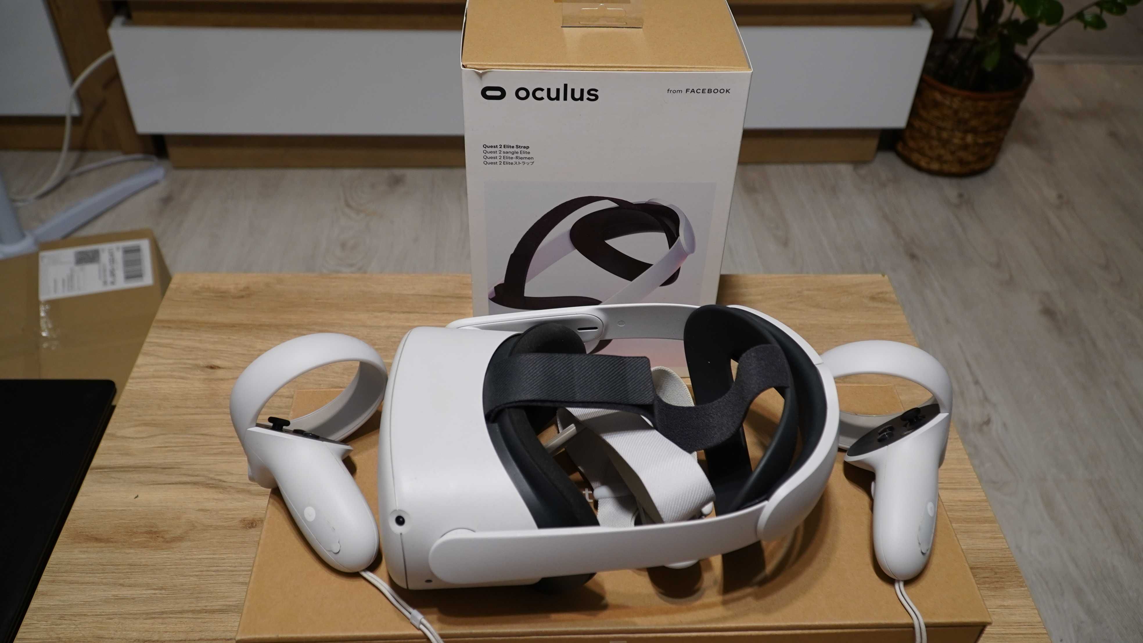 Gogle VR Meta Quest 2 128GB + Elite Strap
