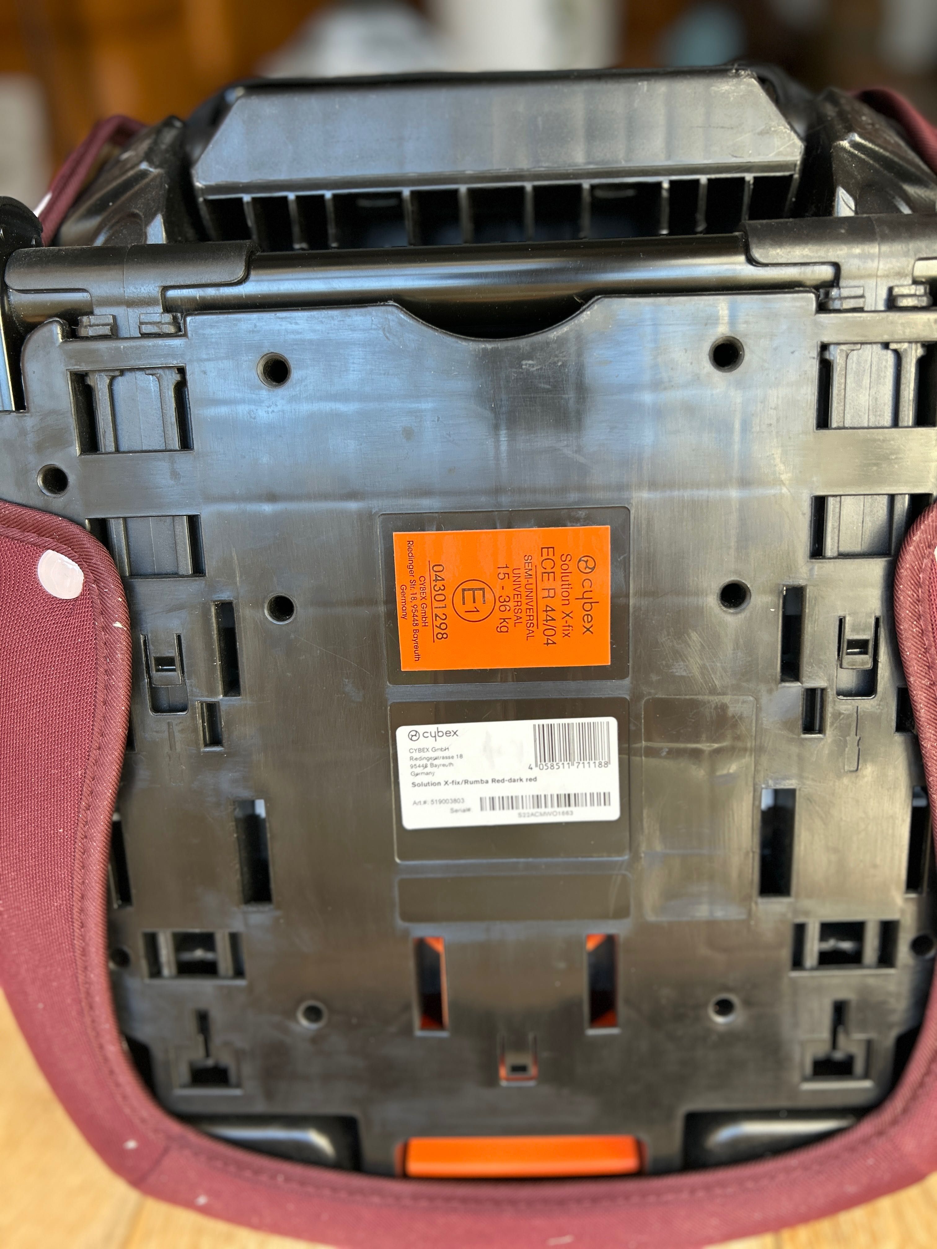 CYBEX Solution X-fix/Rumba „ Silver”
