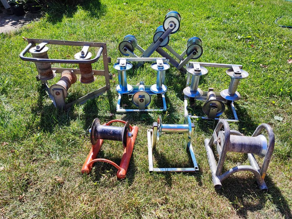 Оренда-кабельний домкрат , підйомник, ролики, лебідка , раскатник