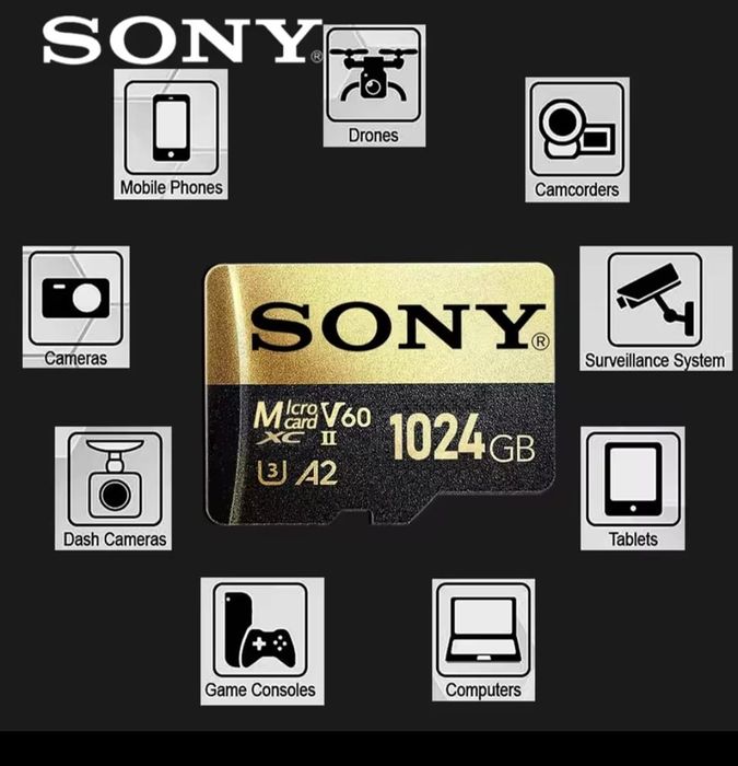 Карта пам'яті Sony 1TB microSD