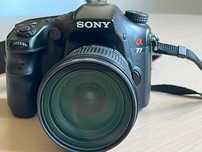 Sony ALPHA SLT-A77 + dwa obiektywy